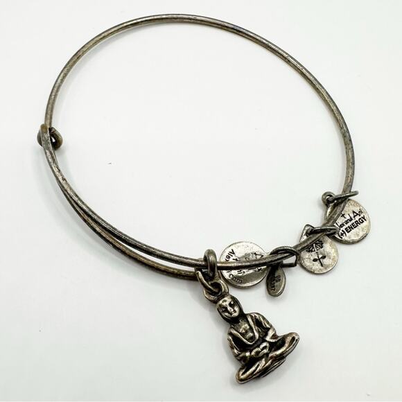 Alex and Ani Buddha Bracelet Bangle Casual Boho Bohemian Festival Summer Jewelry - Picture 1 of 6
